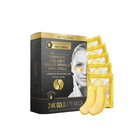 Jaysuing 24k Gold Eye Mask Fades Fine Lines, Dark Circles, Hydrates & Firms Eye Masks