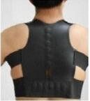 Magnetic Therapy Belt Posture Corrector (Option: 1-Negro-M)