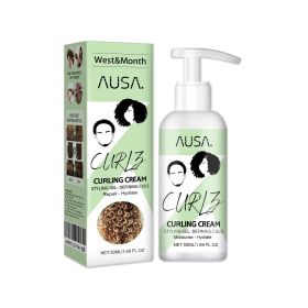 West&Month Curl Bouncer Moisturizing Curl Defining Volume Bouncing Strengthening Hair Smoothing Frizz Conditioning (Option: 3PCS)