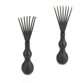 Hairbrush Anti Klit Brushy Haarborstel Women Detangler Hair Brush Bristle Nylon Scalp Massage  Teaser Hair Brush Comb (Option: Hooker-No-2pcs)